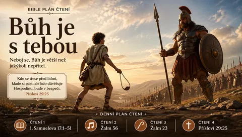 6 denn&iacute; pl&aacute;n čten&iacute; &ndash; Den 2: Bůh je s tebou