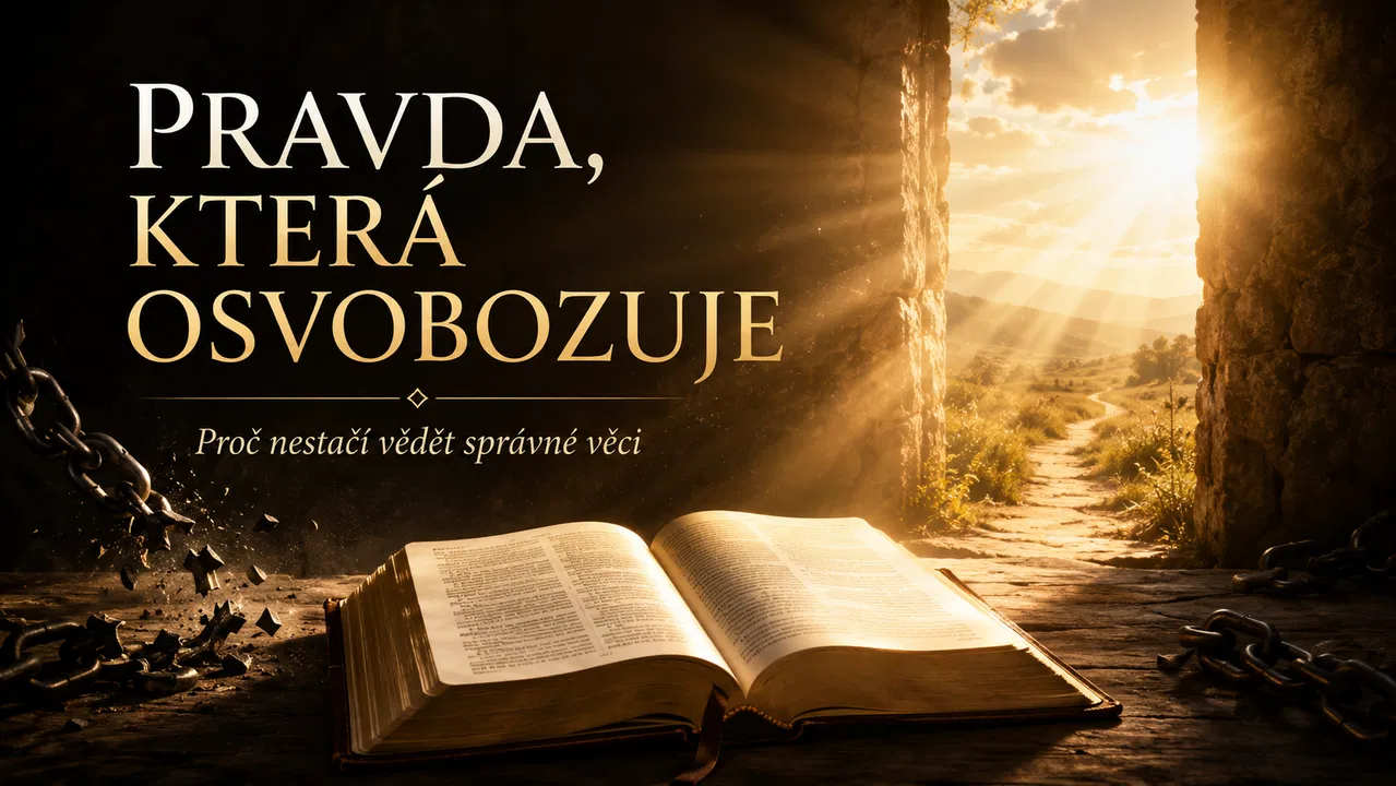 Pravda, kter&aacute; osvobozuje: proč nestač&iacute; vědět spr&aacute;vn&eacute; věci