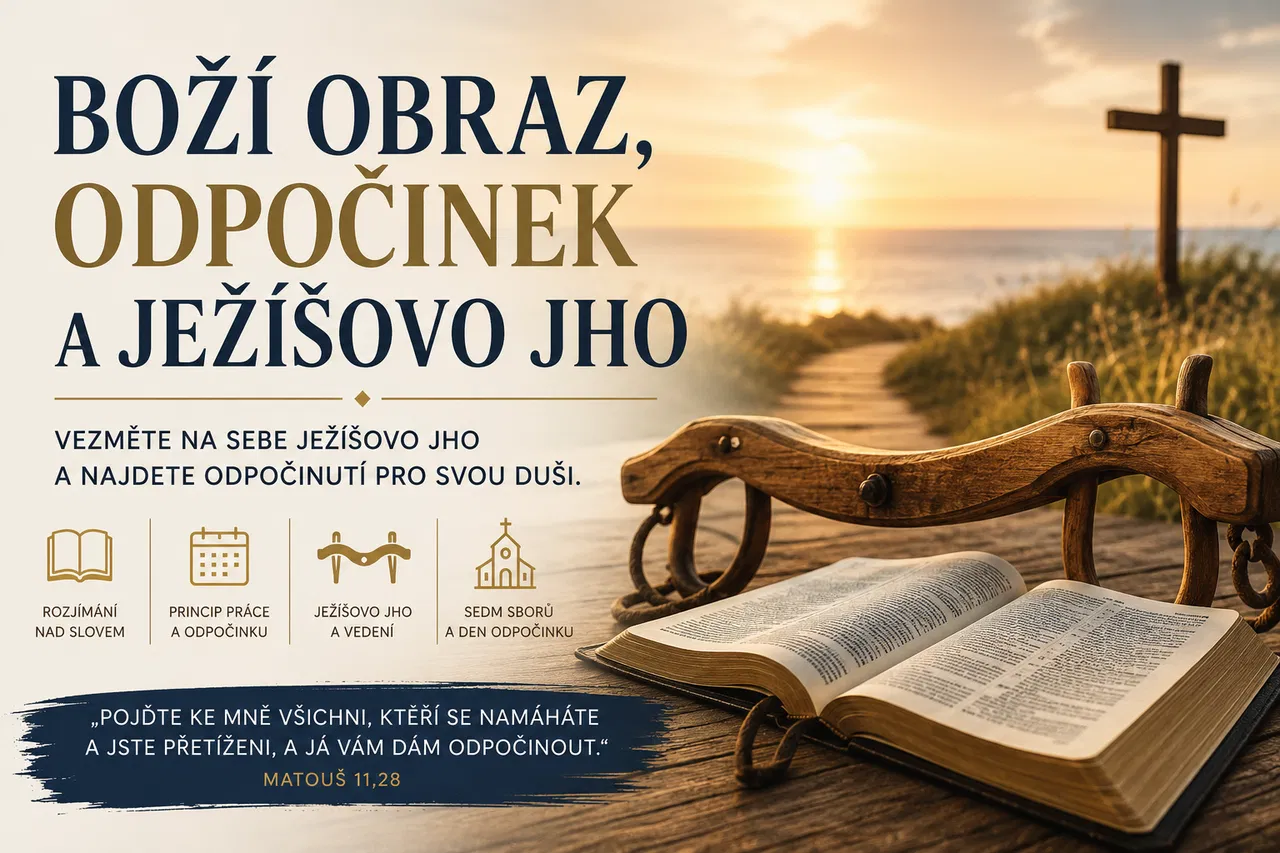 Bož&iacute; odpočinek: Vezměte na sebe Jež&iacute;&scaron;ovo jho